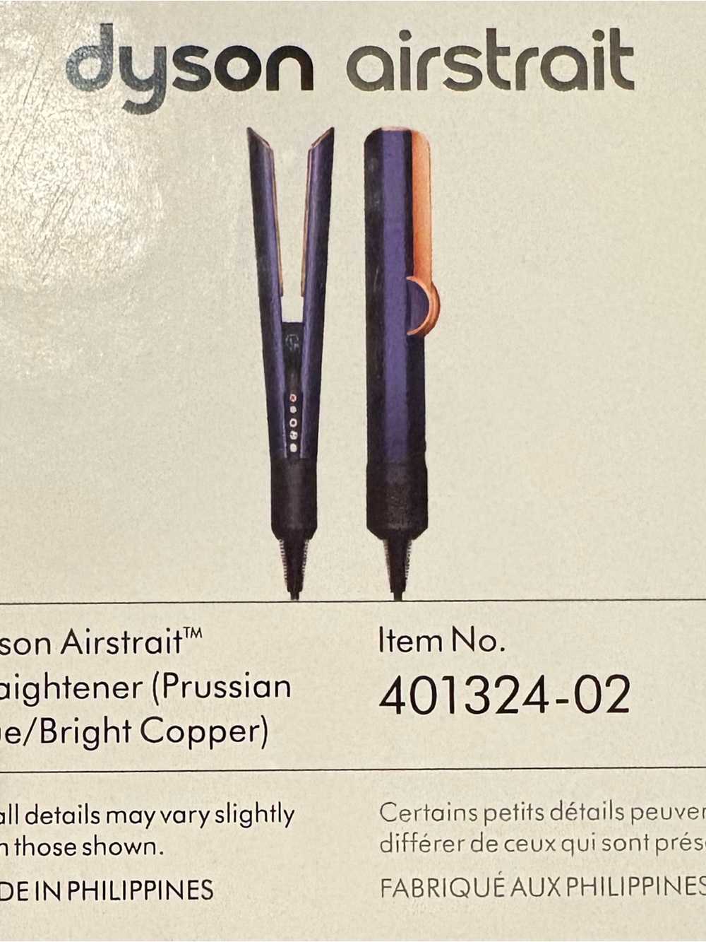 Dyson Airstraight with Box